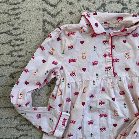 Cath Kids London Girls Royal Crown Dog 2 pc Pajamas 11-12Y - Picture 3 of 7
